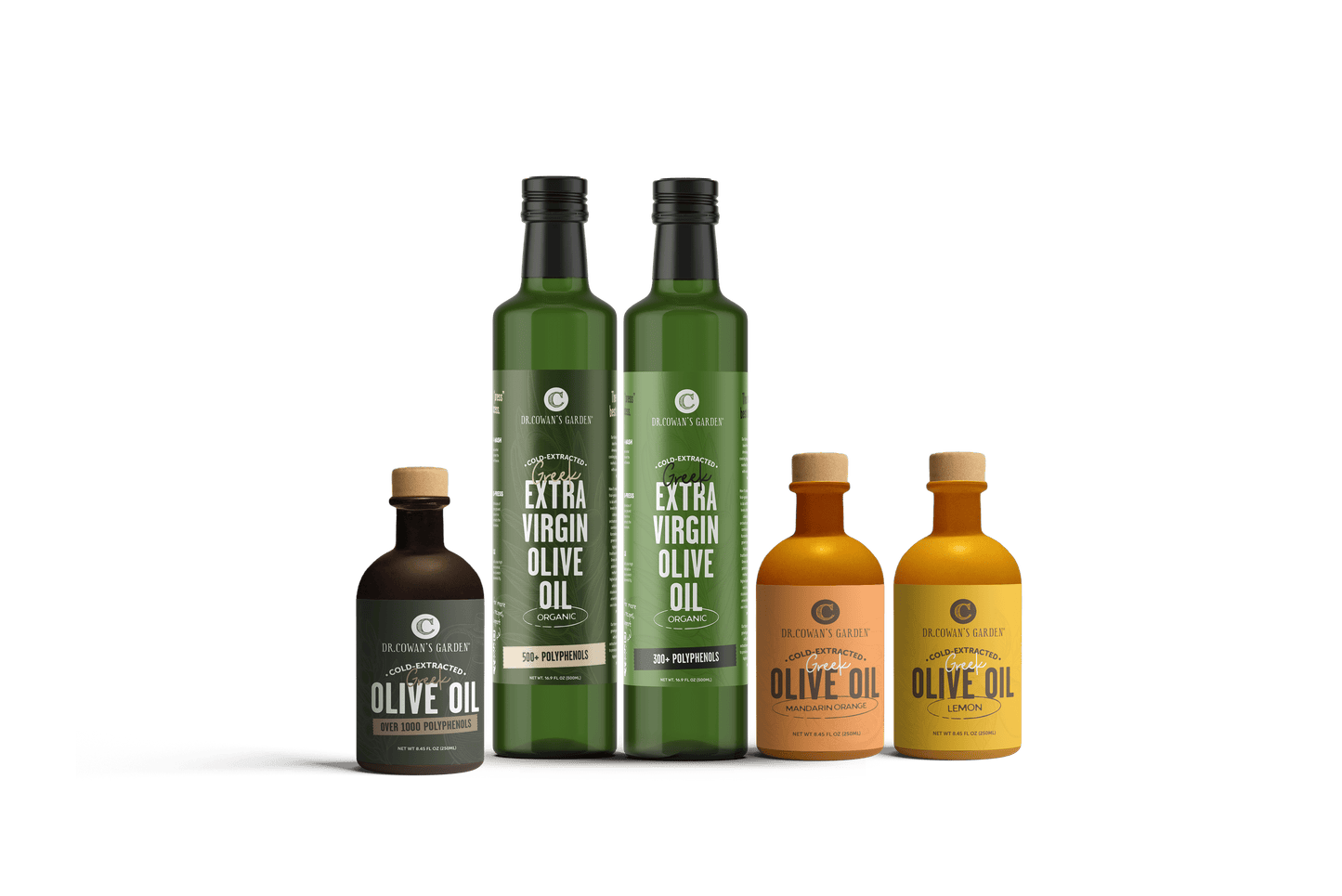 300+ Polyphenol Organic Extra Virgin Olive Oil by Dr. Cowan's Garden