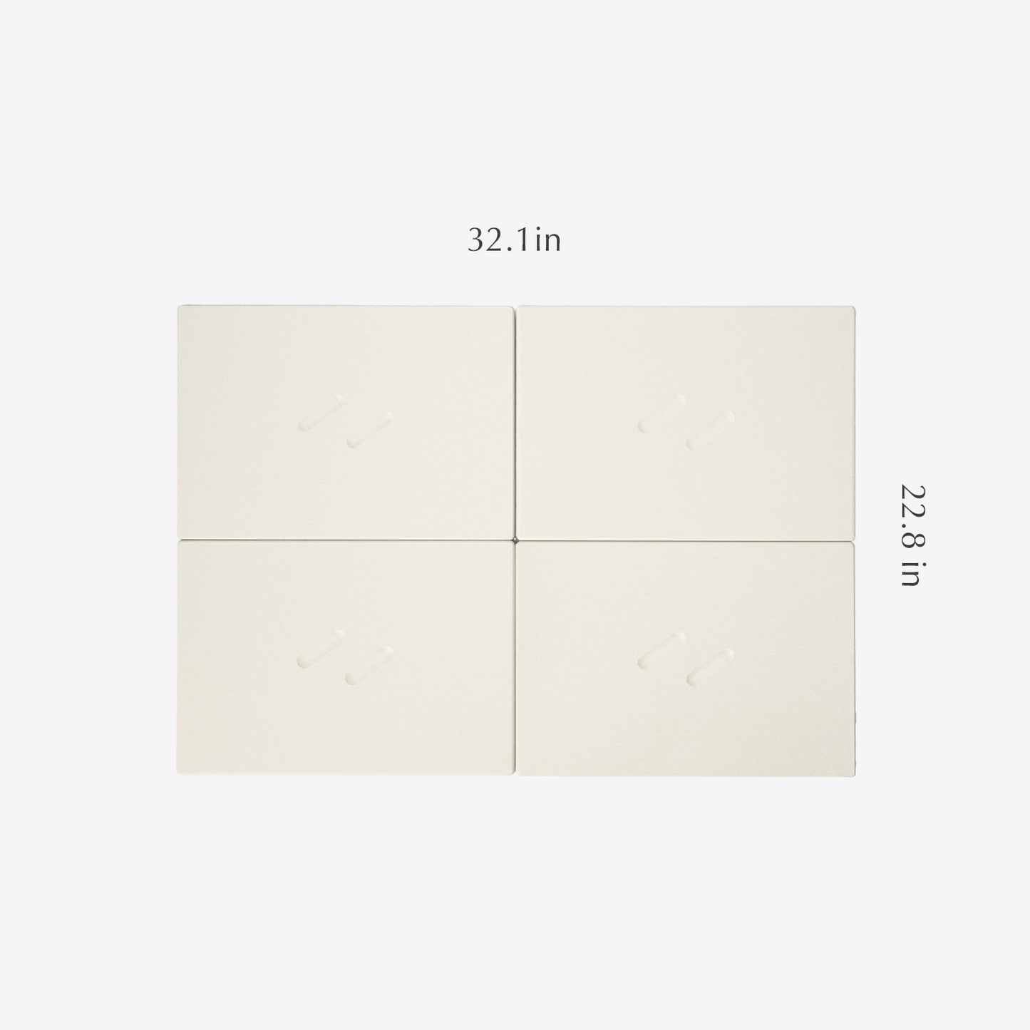 Large Bath Stone™ Mat - 2-Pack by Dorai Home | Quick-Drying Home Essentials