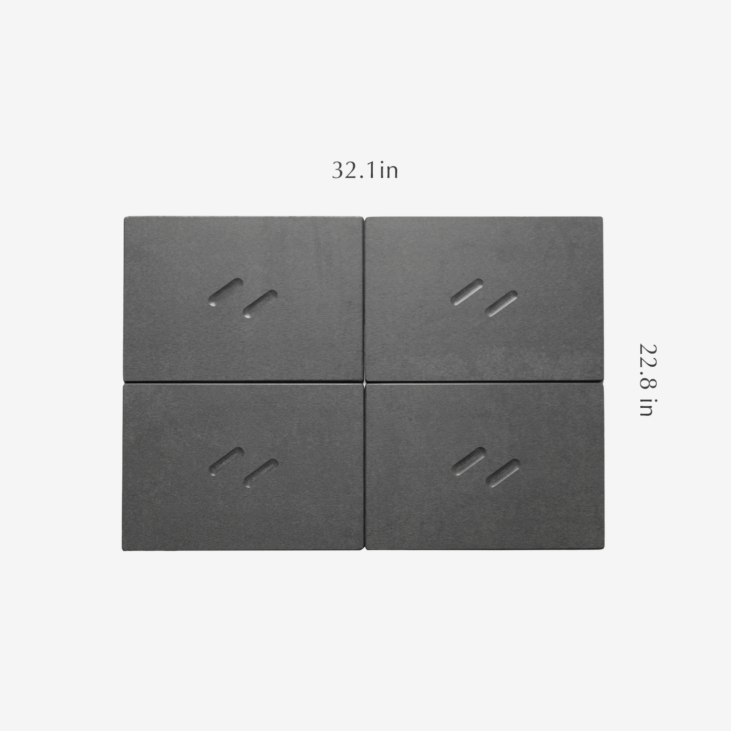 Large Bath Stone™ Mat - 2-Pack by Dorai Home | Quick-Drying Home Essentials