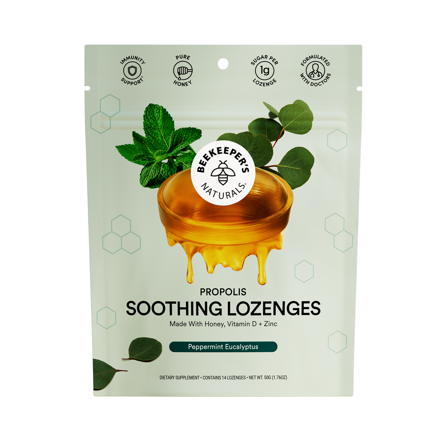 Mint Eucalyptus Soothing Lozenges