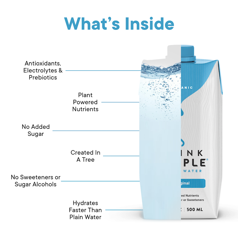 16.9 oz. Drink Simple Maple Water - Pack of 12 by Drink Simple